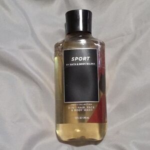 Bath & Body Works Sport 3-in-1 Hair, Face & Body Wash